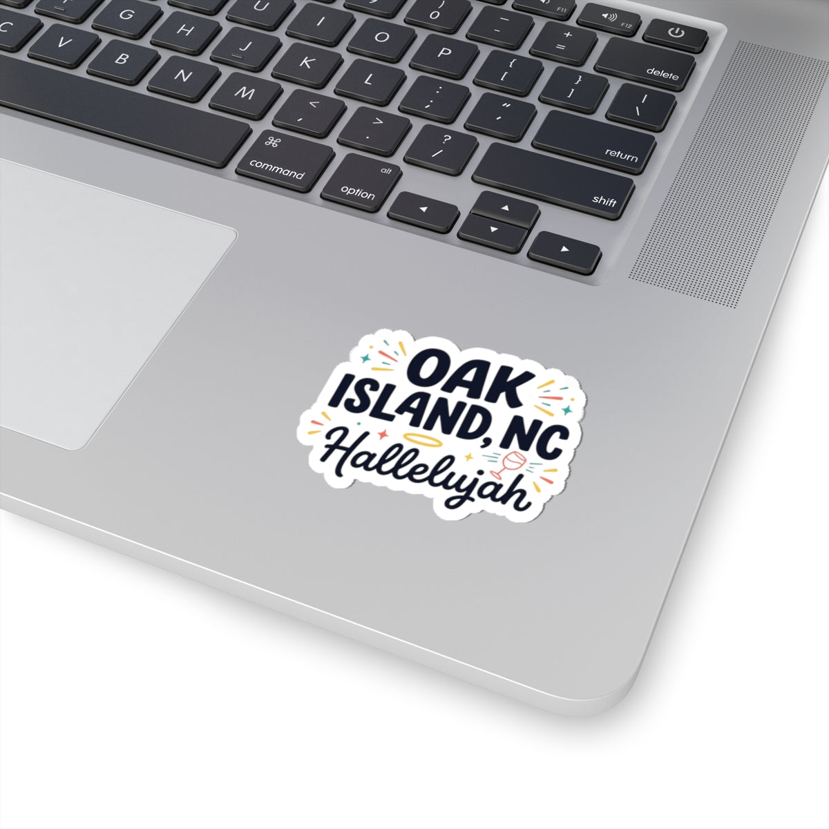 Oak Island NC Hallelujah Sticker | Everything Hallelujah, Playful Gratitude