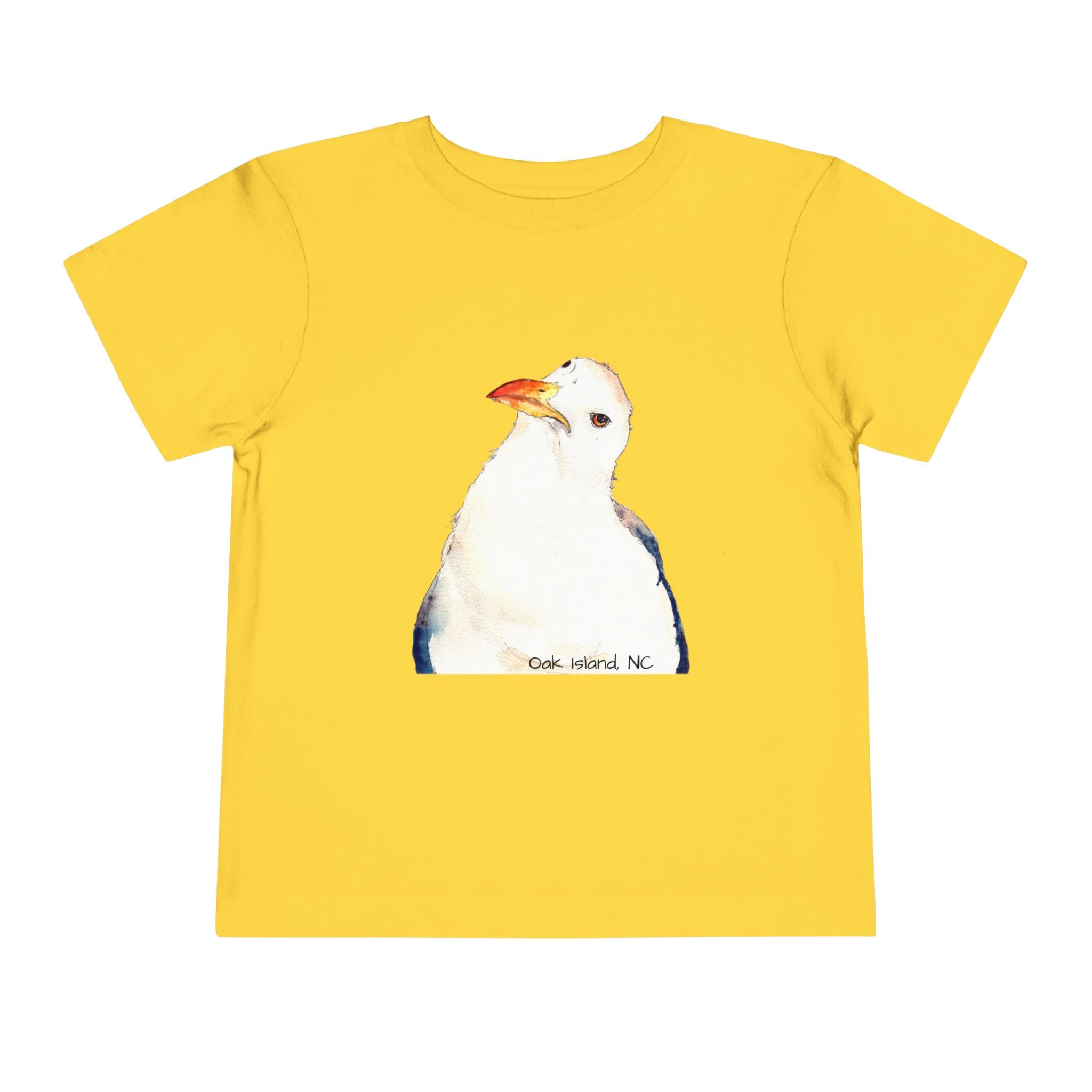 Seagull Toddler Tee — Cute Coastal Bird Graphic Shirt