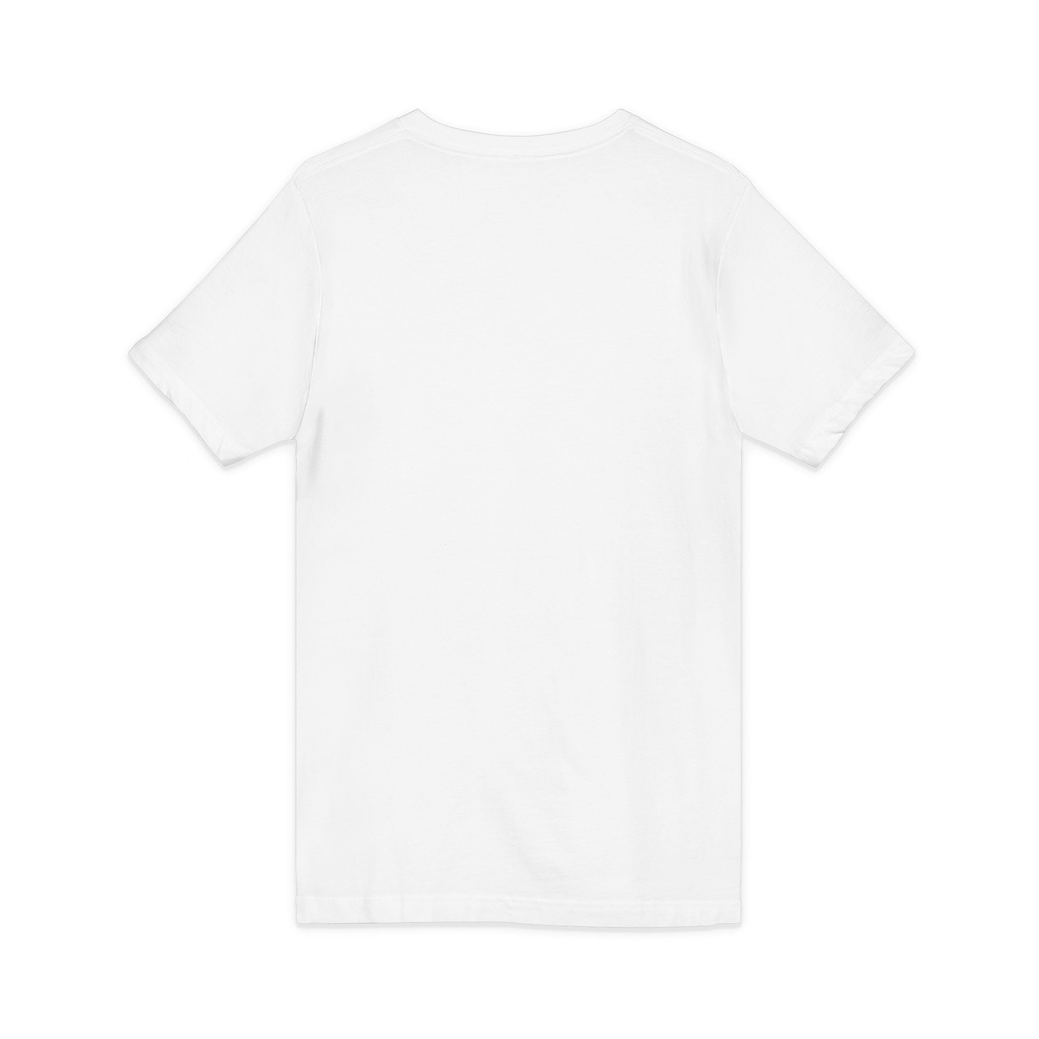 Oak Island NC Dogs V-Neck Tee — Floral Beach Dog Graphic T-Shirt