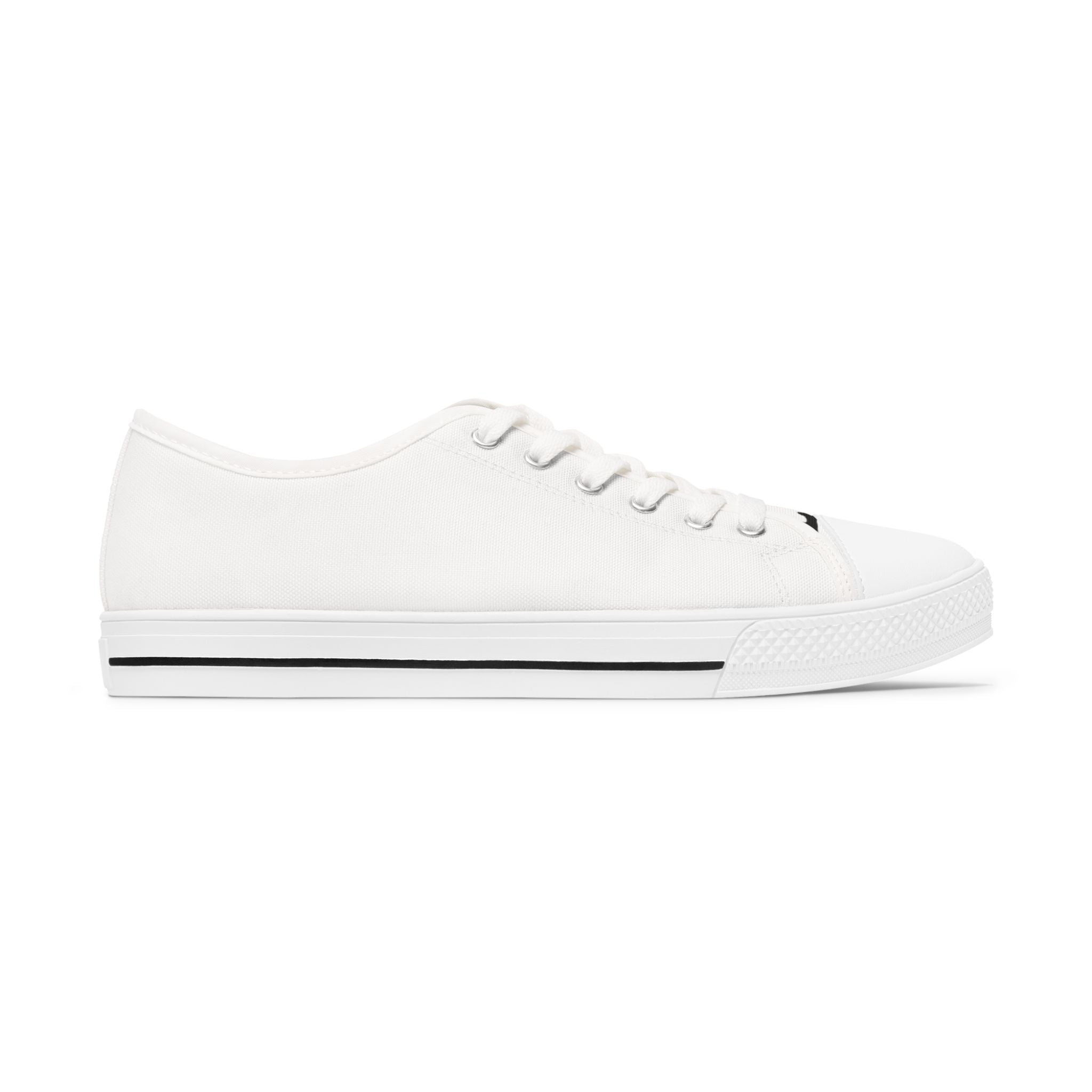 Octopus Art Low Top Sneakers — Women's Nautical Canvas Shoes