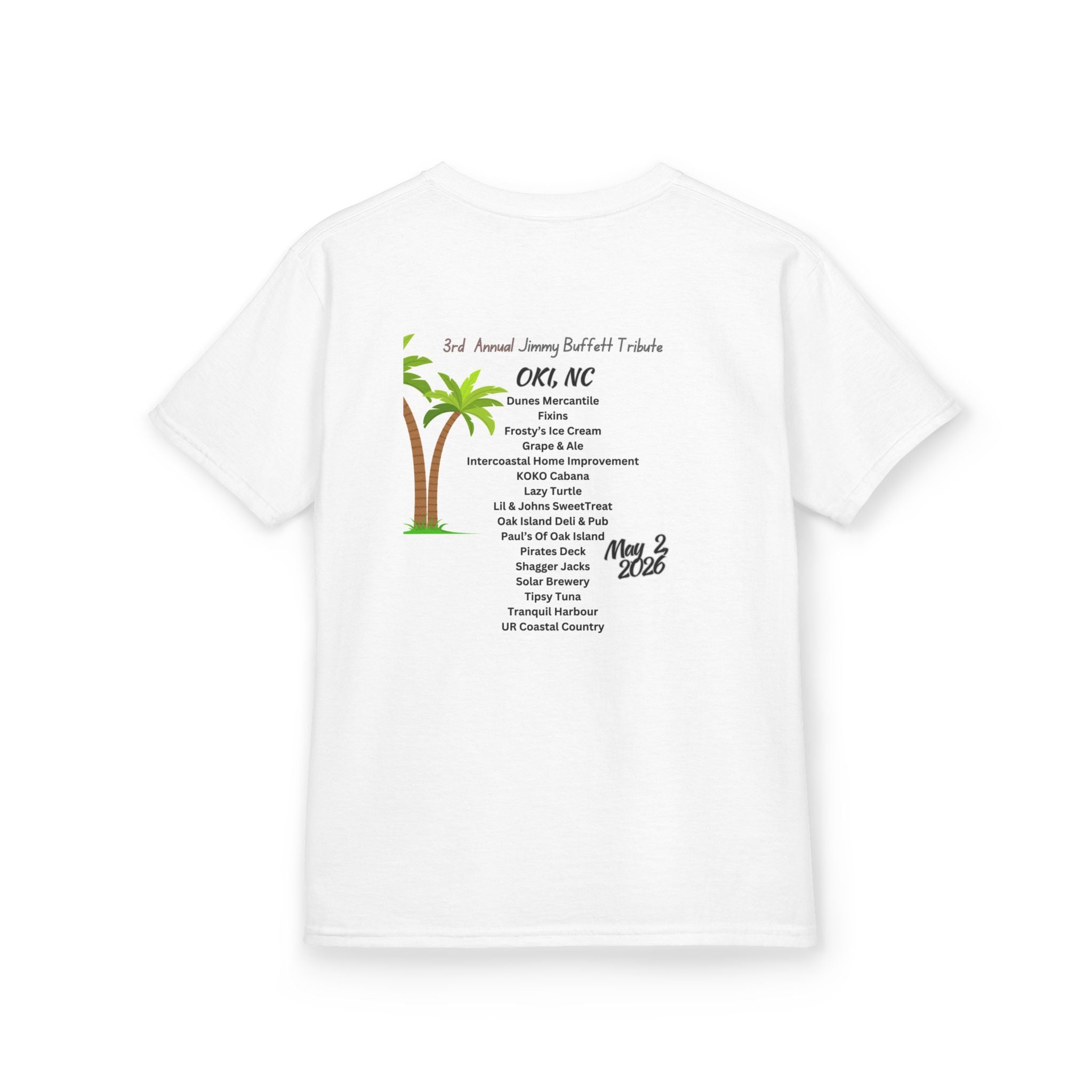 Kids Parrot T-Shirt — 'Calling All Parrot Heads!' Tropical Vacation Souvenir Tee