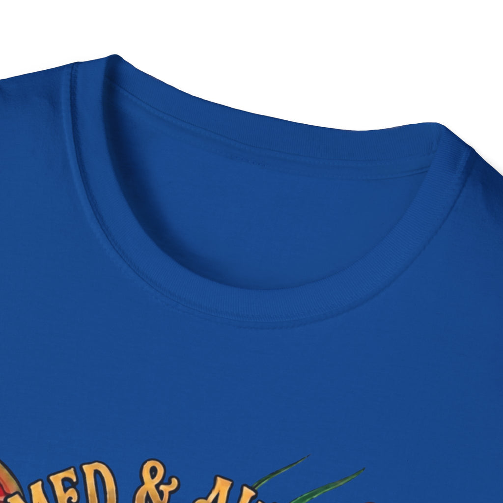Octopus Band Tee — 'Armed and Awesome" The Last Turtle' Graphic T-Shirt