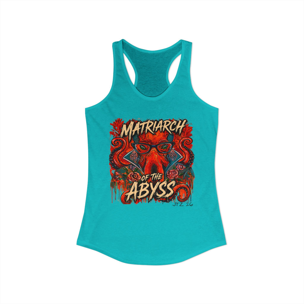 "Matriarch of the Abyss " Women's Kraken Racerback Tank