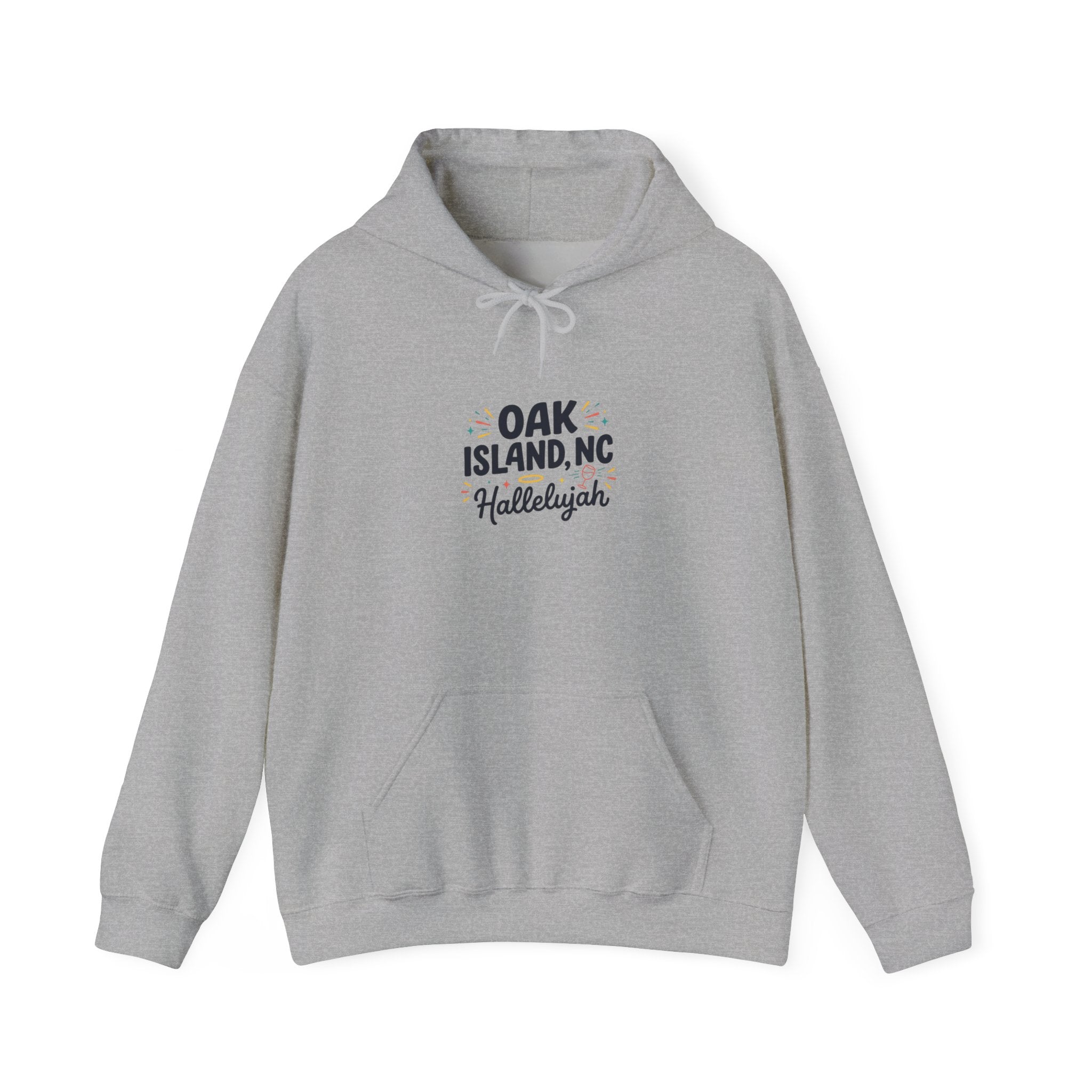 Oak Island NC Hallelujah Hoodie | Everything Hallelujah, gratitude humor