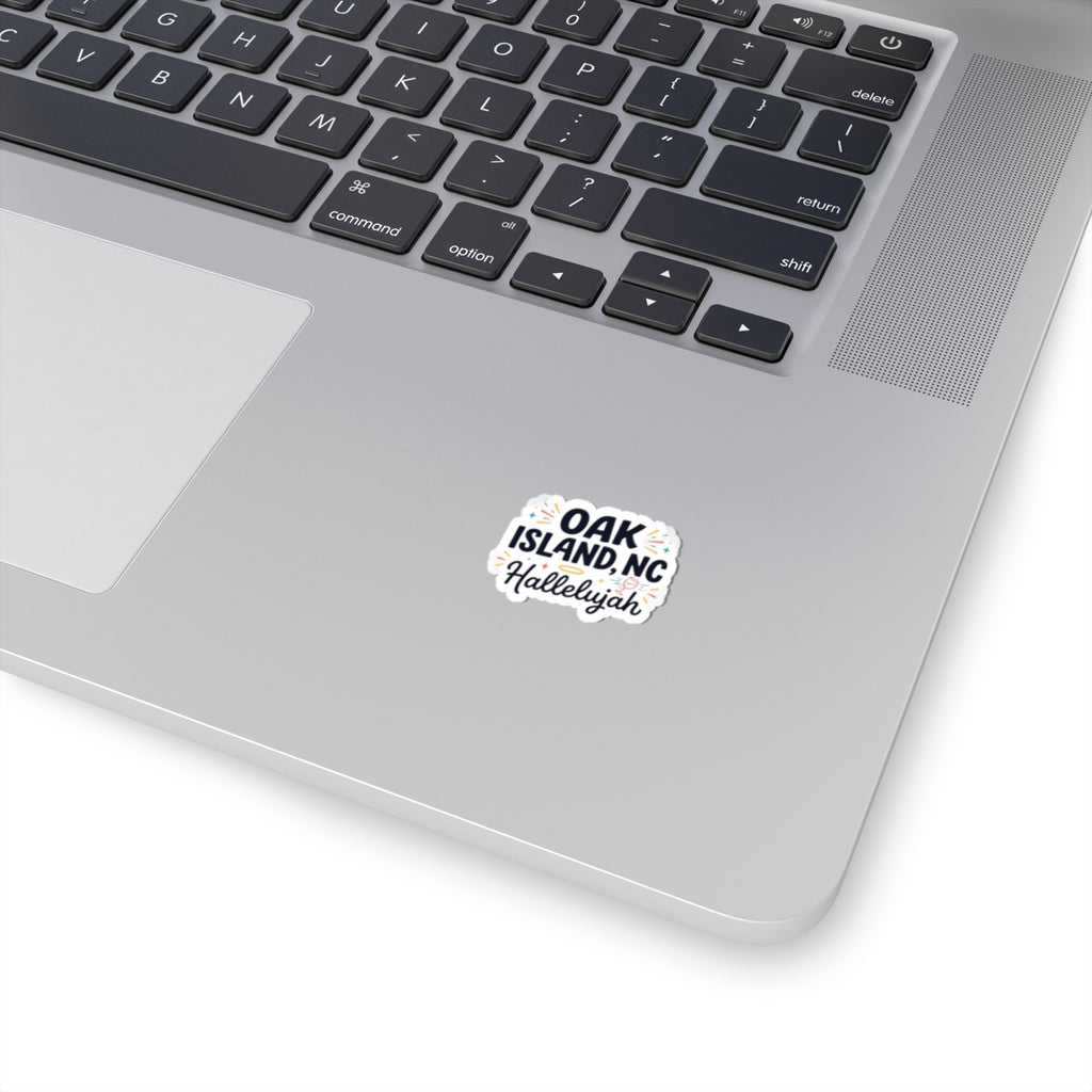 Oak Island NC Hallelujah Sticker | Everything Hallelujah, Playful Gratitude