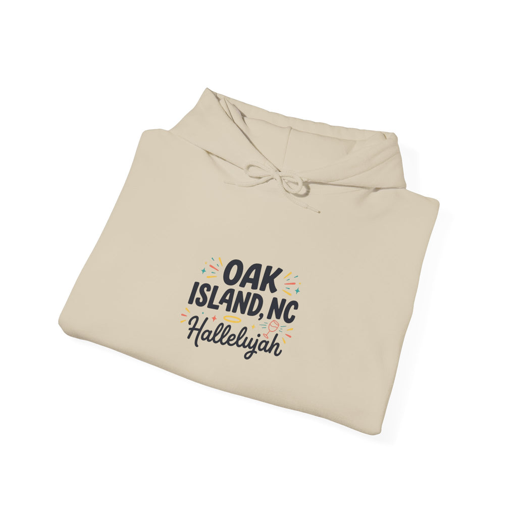 Oak Island NC Hallelujah Hoodie | Everything Hallelujah, gratitude humor