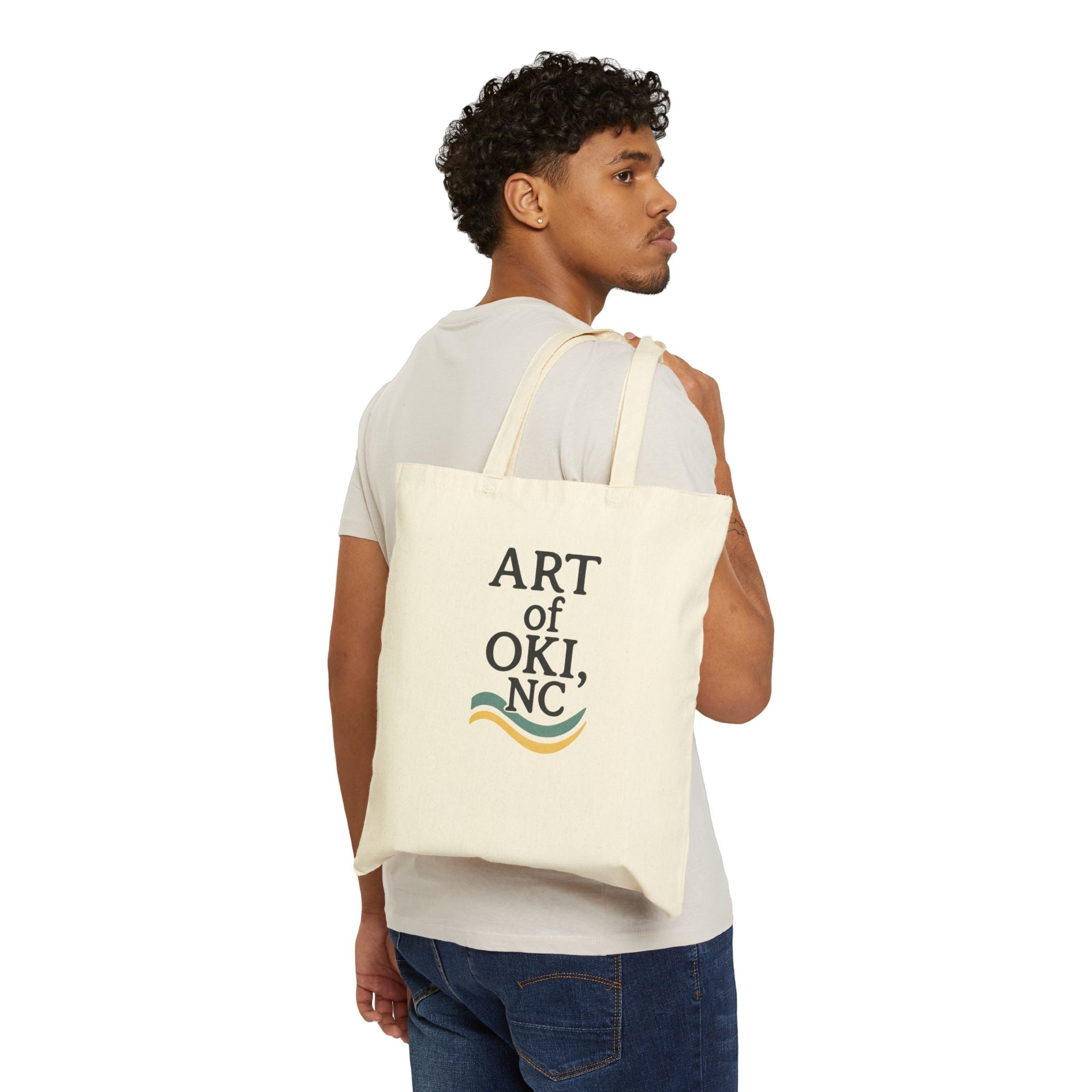 Octopus Graphic Tote Bag – 'Armed and Awesome' Beach Canvas Tote