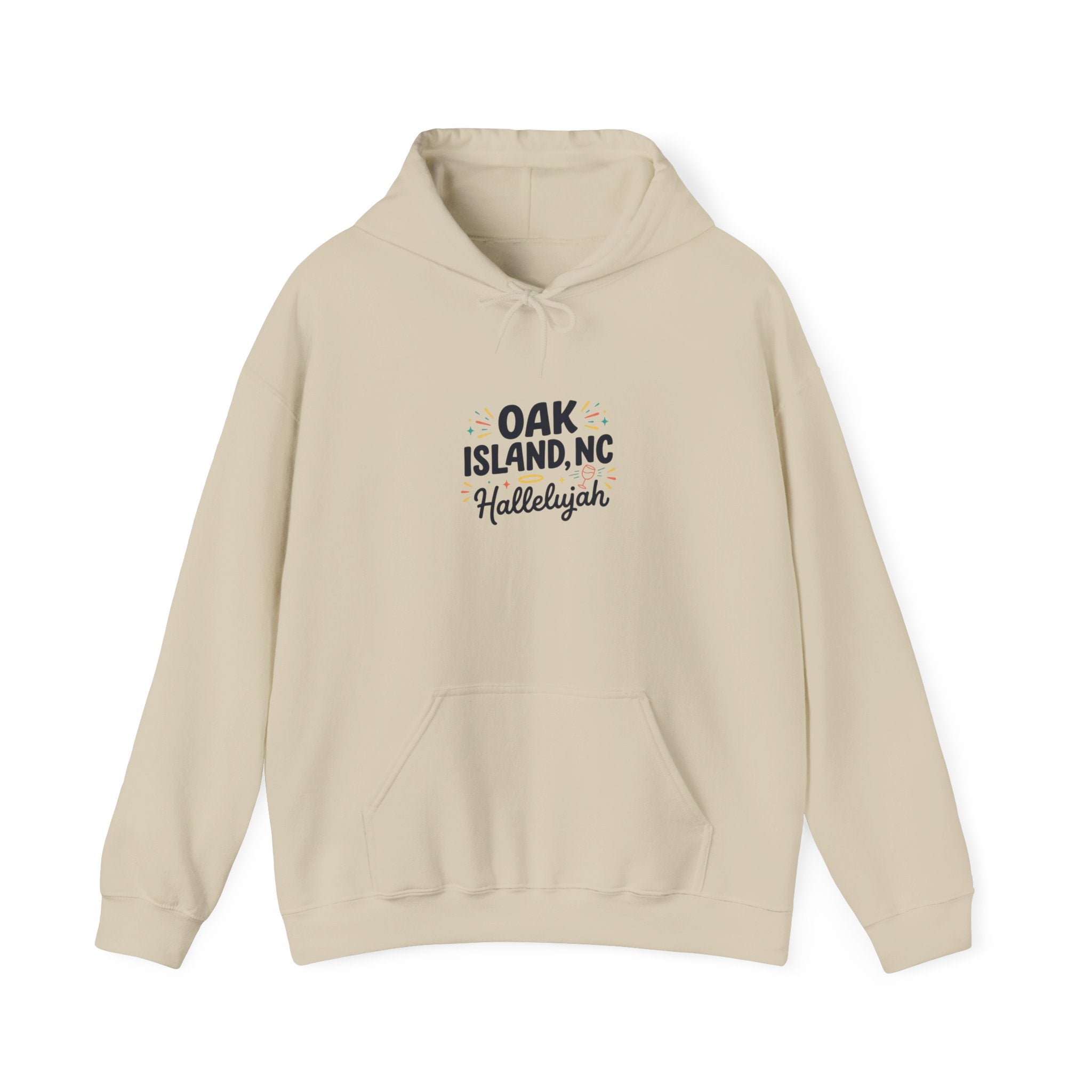 Oak Island NC Hallelujah Hoodie | Everything Hallelujah, gratitude humor