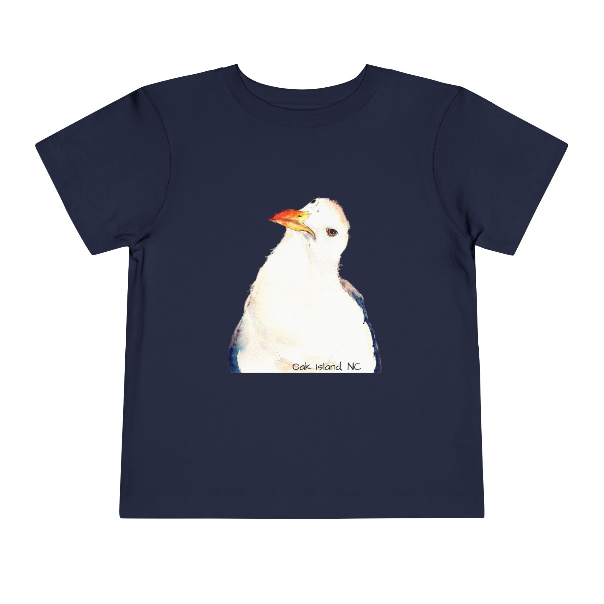 Seagull Toddler Tee — Cute Coastal Bird Graphic Shirt