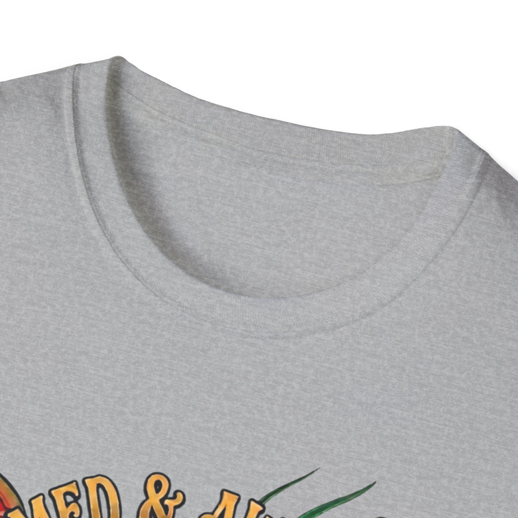 Octopus Band Tee — 'Armed and Awesome" The Last Turtle' Graphic T-Shirt