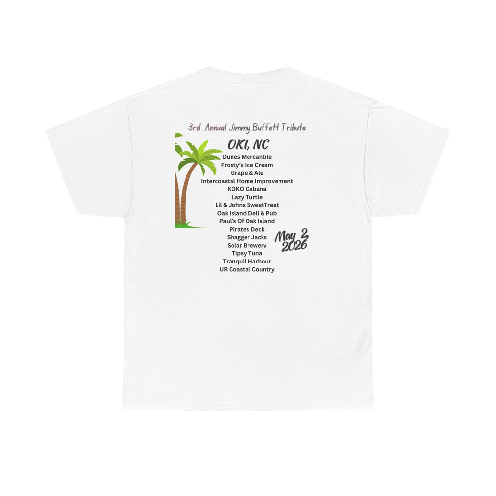 Parrot Heads Tee — Tropical Parrot Event Graphic T-Shirt