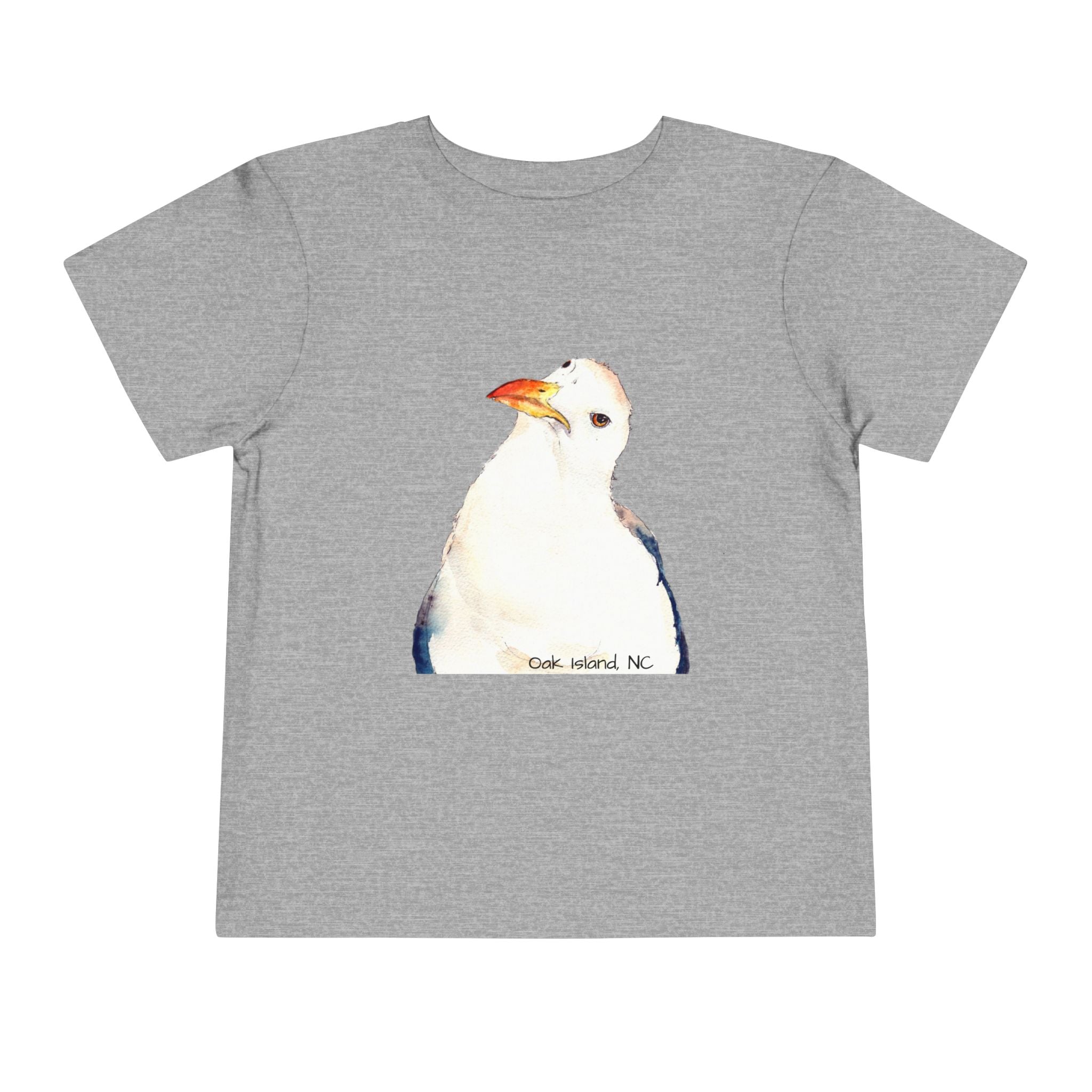 Seagull Toddler Tee — Cute Coastal Bird Graphic Shirt