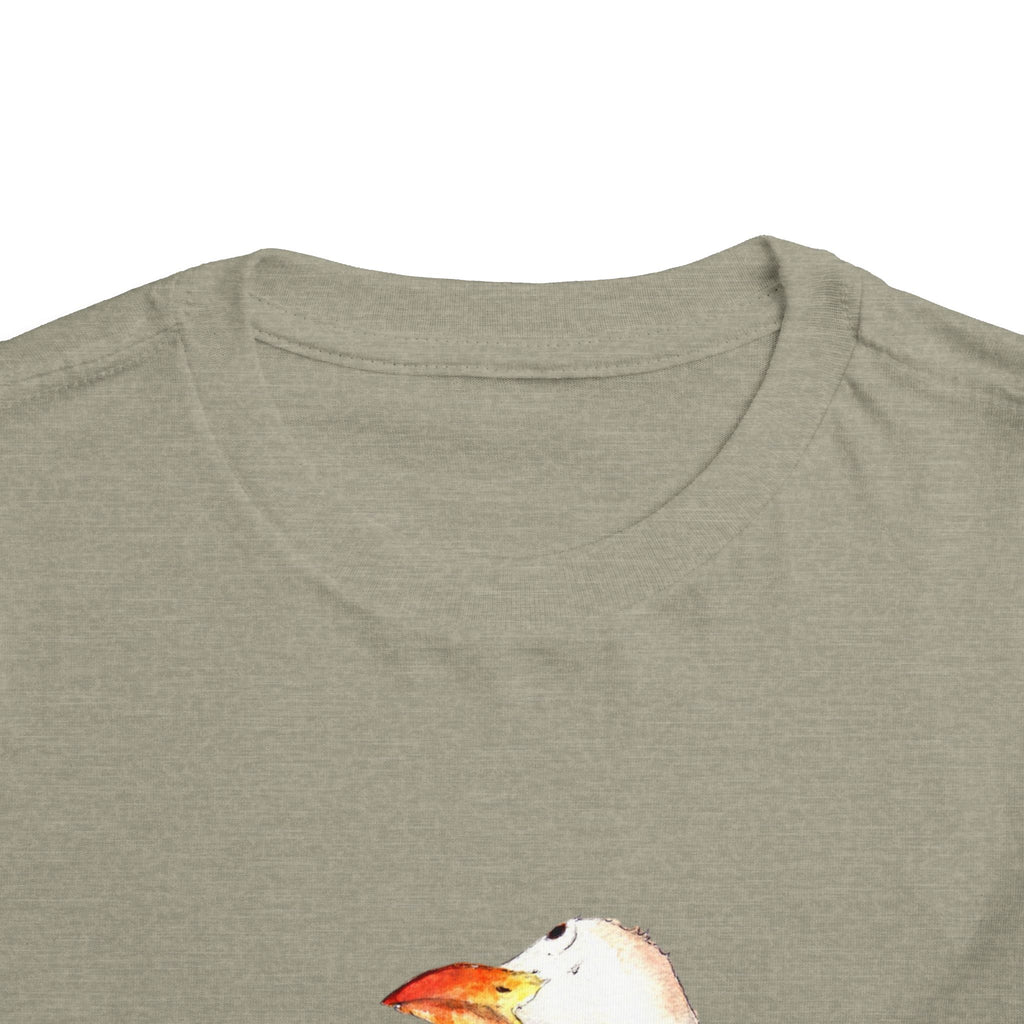 Seagull Toddler Tee — Cute Coastal Bird Graphic Shirt