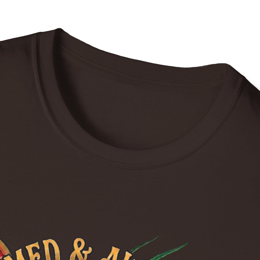 Octopus Band Tee — 'Armed and Awesome" The Last Turtle' Graphic T-Shirt