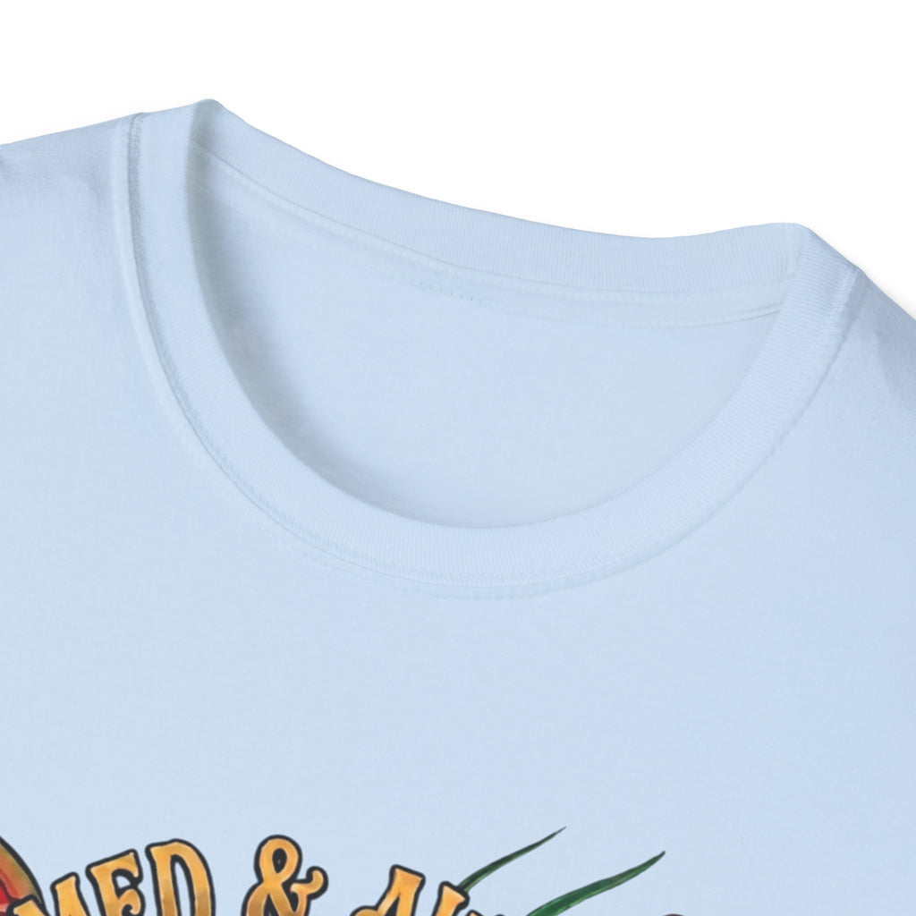 Octopus Band Tee — 'Armed and Awesome" The Last Turtle' Graphic T-Shirt