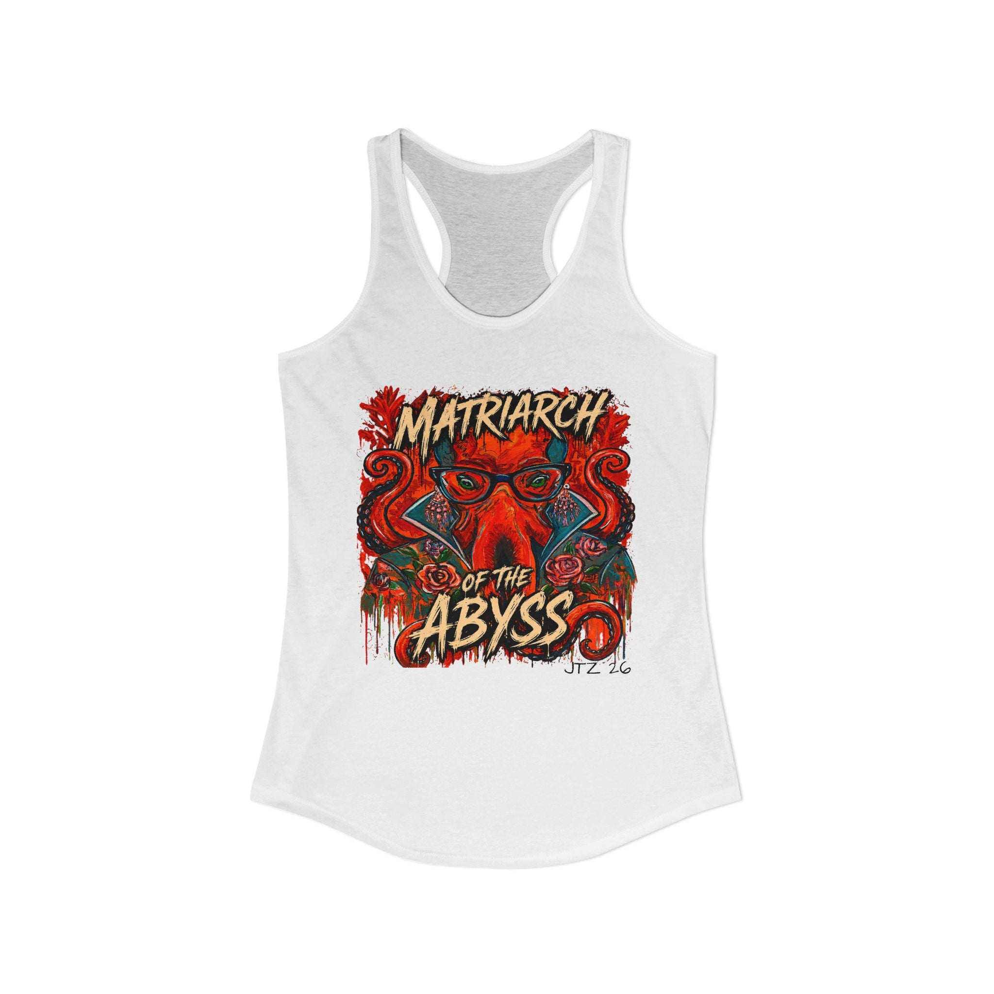 "Matriarch of the Abyss " Women's Kraken Racerback Tank
