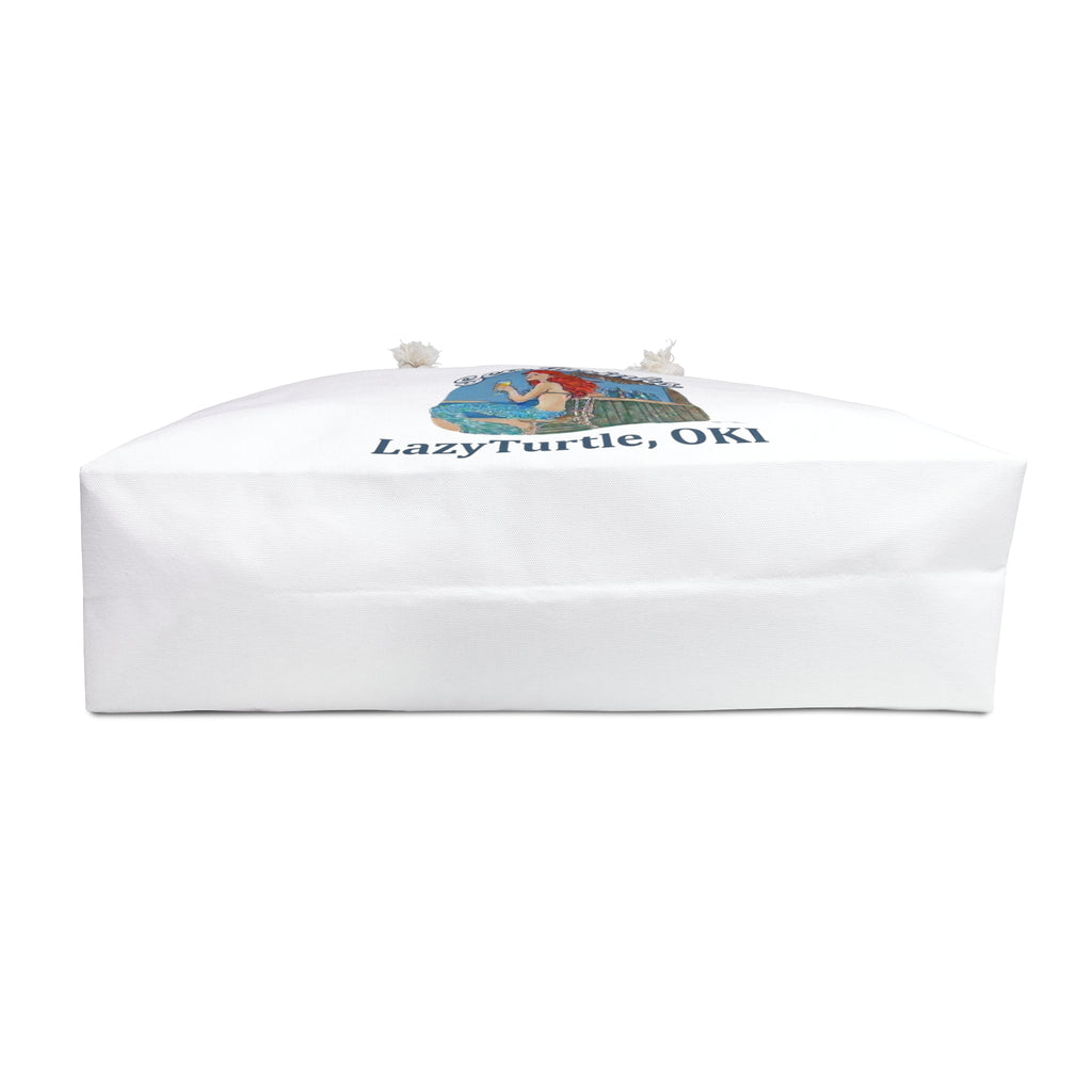 Weekender Bag — Sea Drinks Mermaid Design Tote (LazyTurtle, OKI)