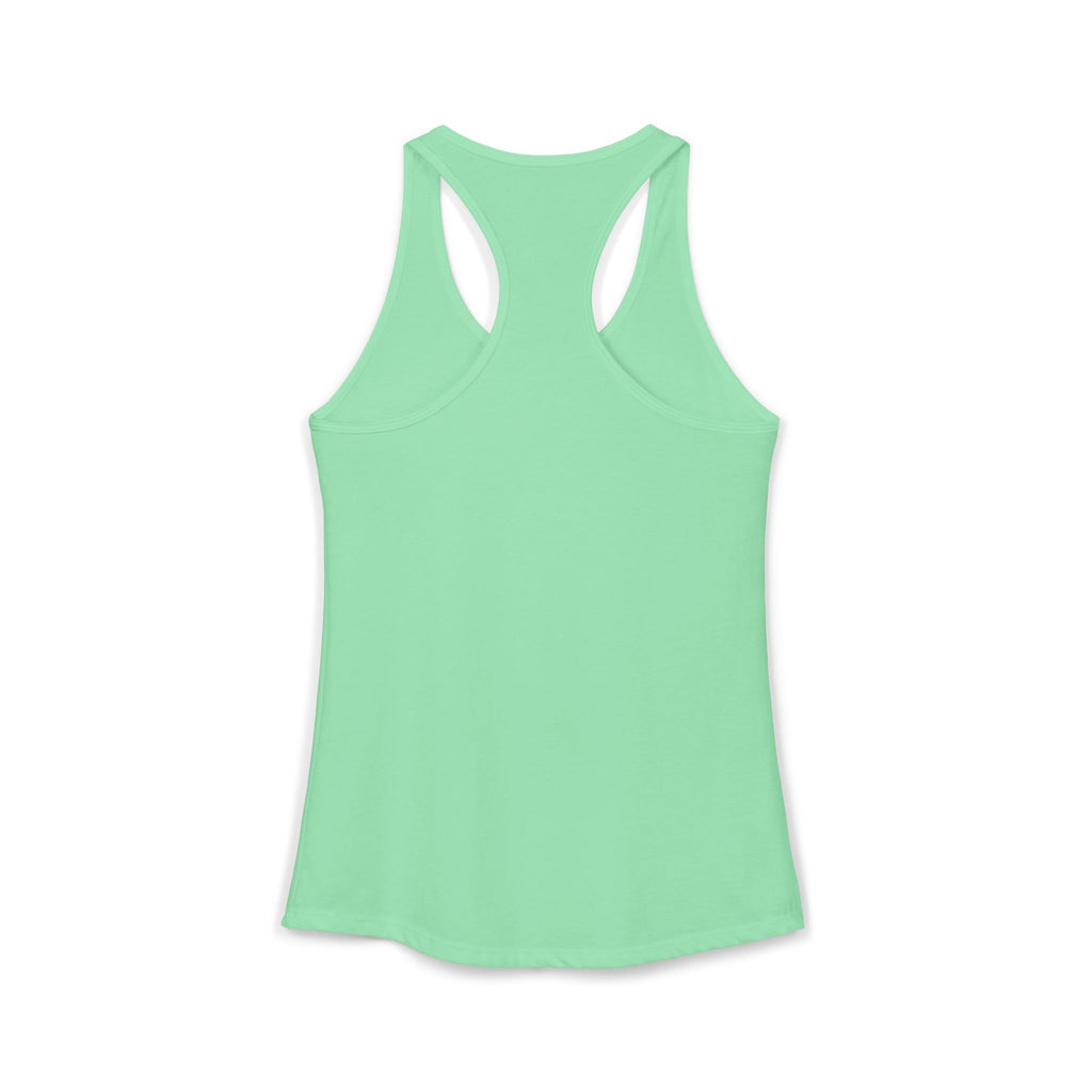 Sea Drinks Mermaid Racerback Tank — Lazy Turtle OKI Coastal Graphic Tank Top