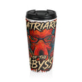 Travel Mug — Patriarch of the Abyss Horror Octopus Skull Stainless Steel Tumbler