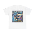Aqua-Artist Veteran Graphic Tee — Retired Navy Comic-Style T-Shirt