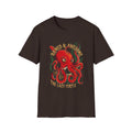 Octopus Band Tee — 'Armed and Awesome" The Last Turtle' Graphic T-Shirt