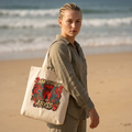 Matriarch of the Abyss Tote Bag – Octopus Graphic Canvas Tote