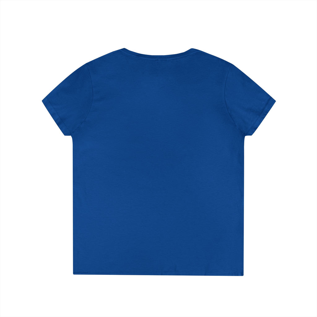 Sea Drinks Mermaid V-Neck T-Shirt — Lazy Turtle OKI Coastal Graphic Tee