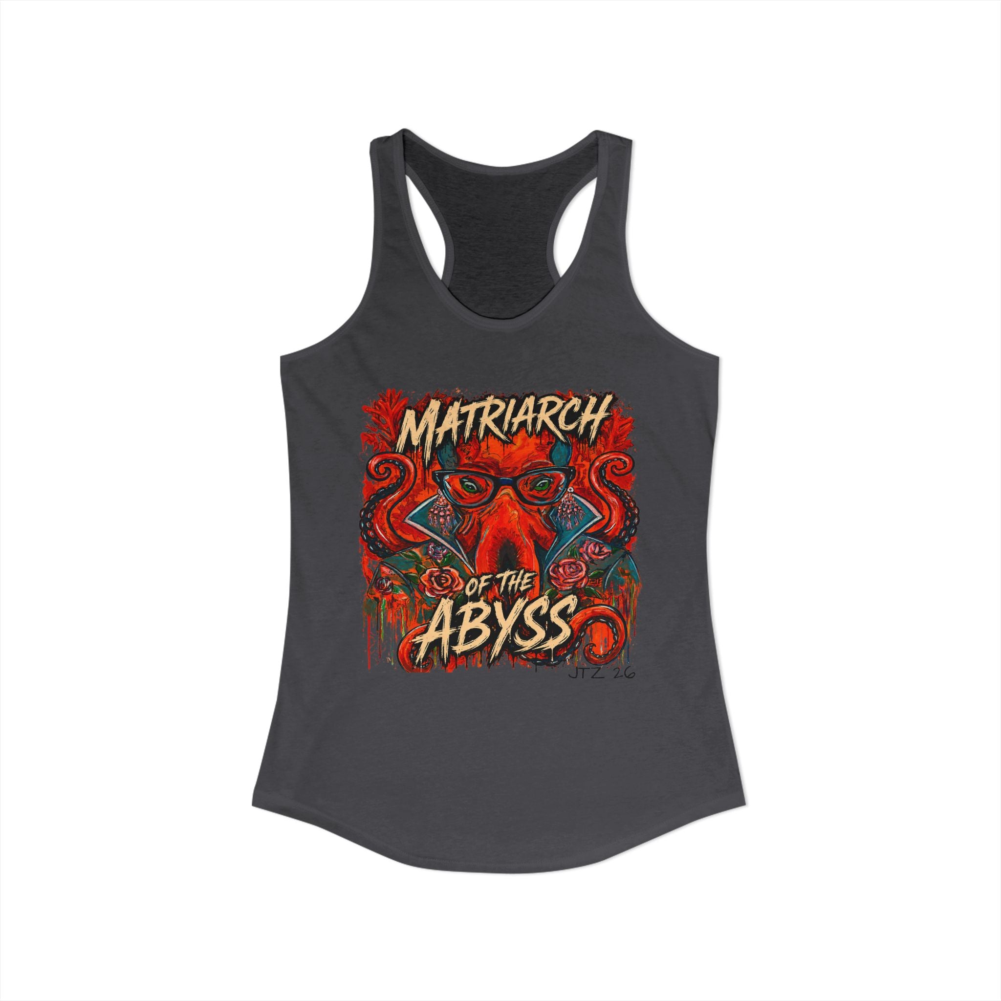 "Matriarch of the Abyss " Women's Kraken Racerback Tank