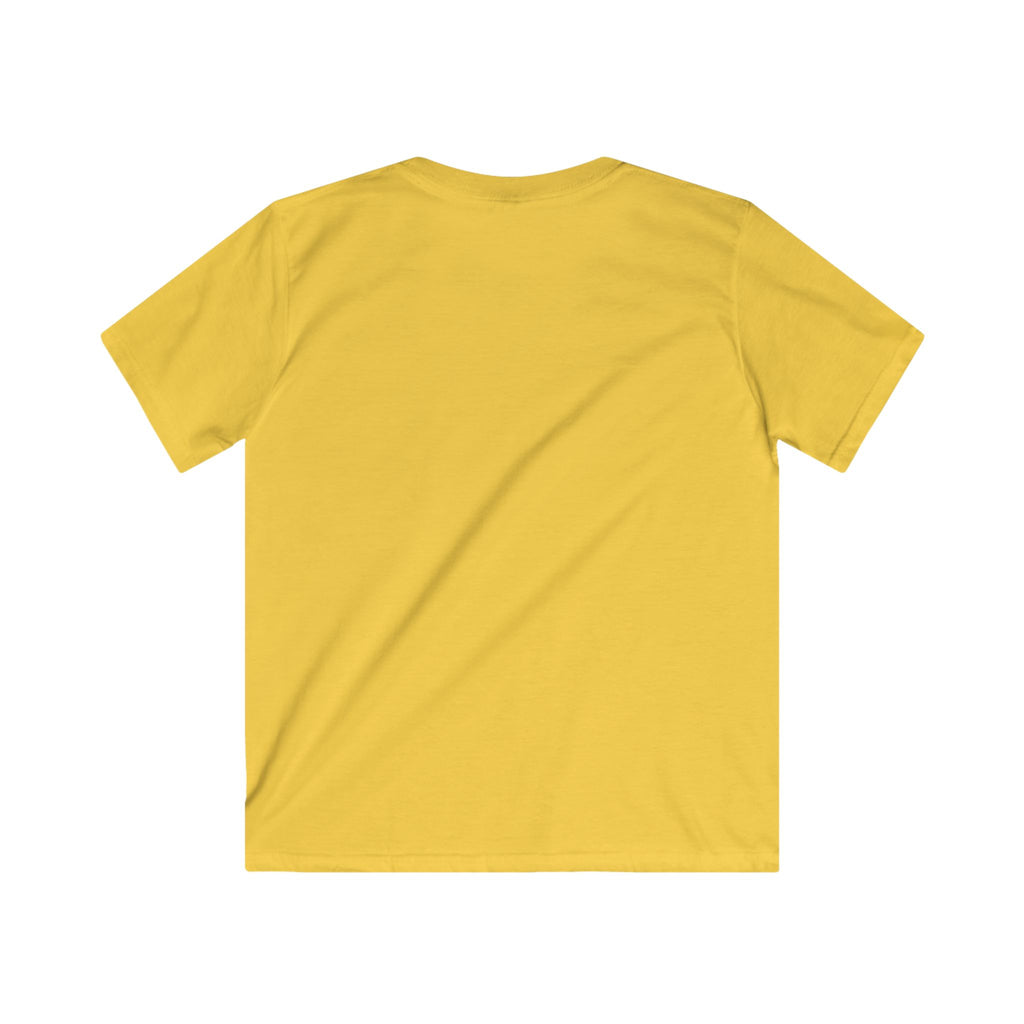Kids Tee — Colorful Watercolor Pit Bull Dog Graphic