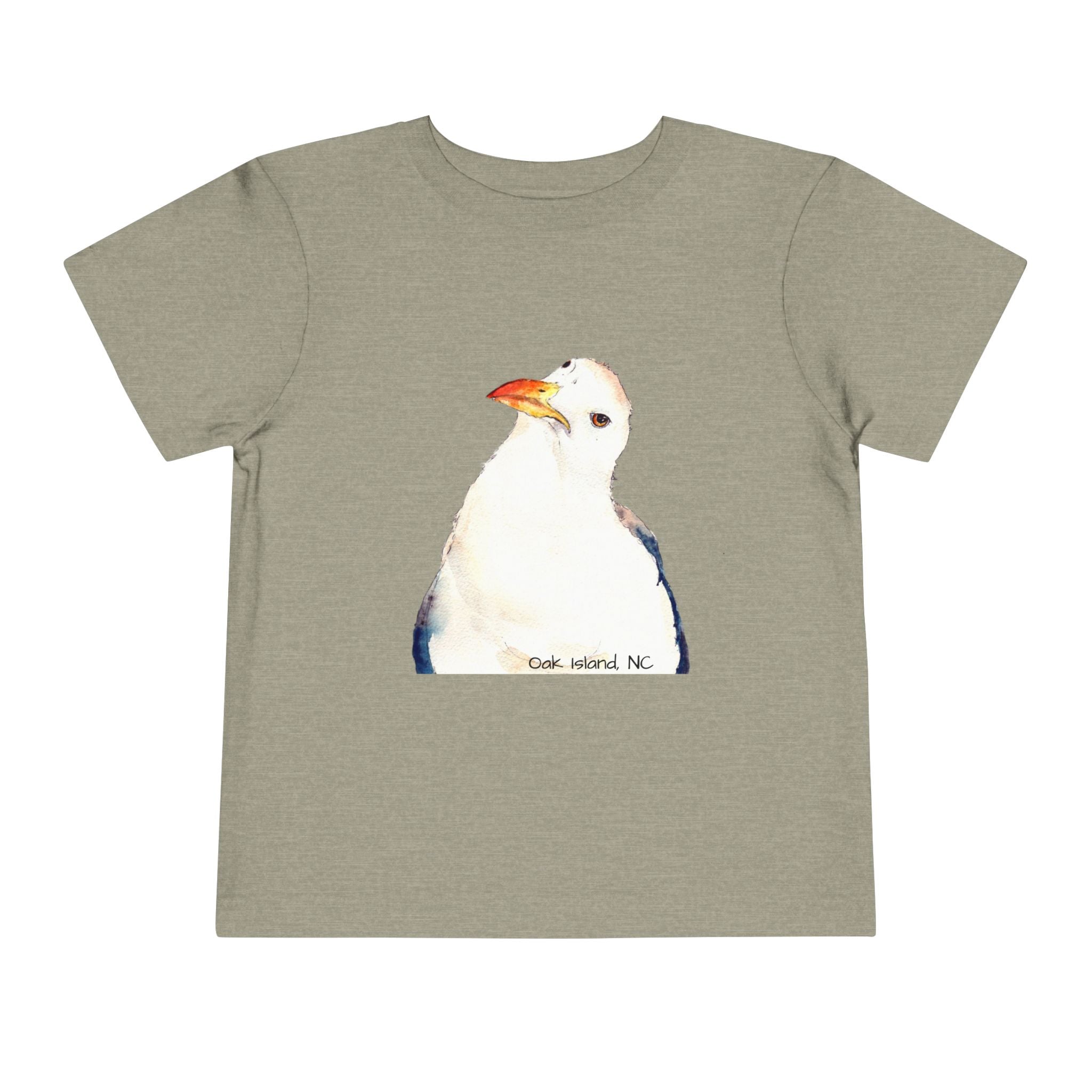 Seagull Toddler Tee — Cute Coastal Bird Graphic Shirt