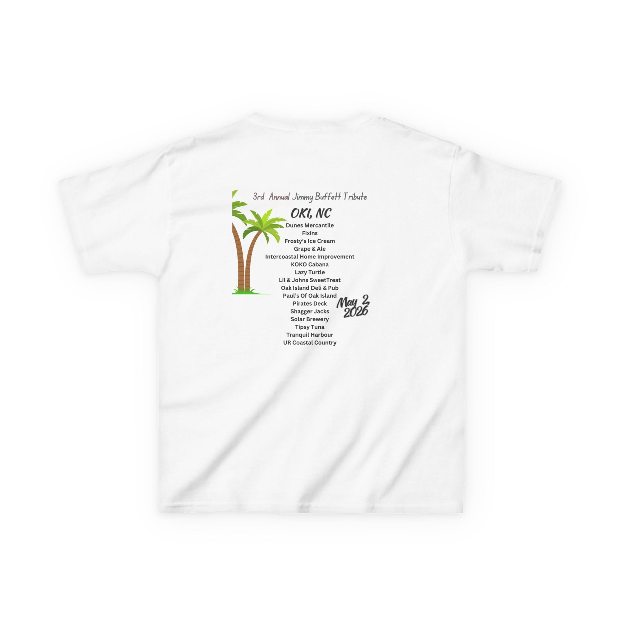 Kids Parrot T-Shirt — 'Calling All Parrot Heads!' Tropical Vacation Souvenir Tee