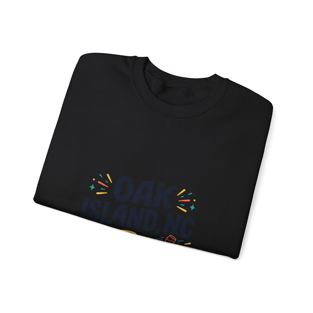 Oak Island NC Hallelujah Crewneck Sweatshirt | everything hallelujah, playful typography