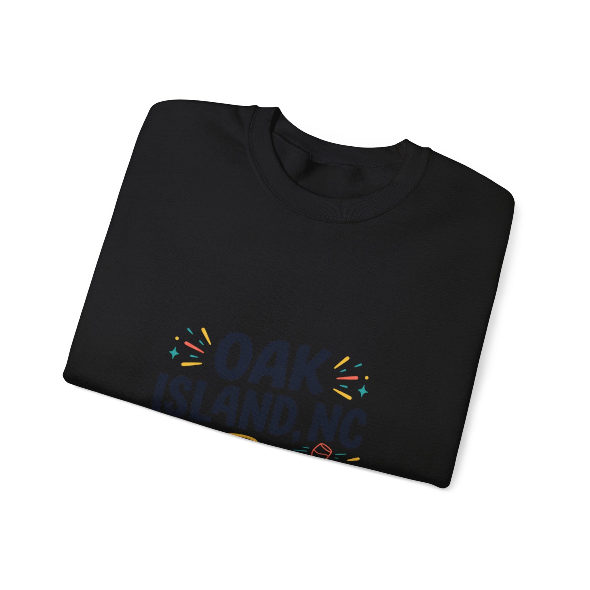 Oak Island NC Hallelujah Crewneck Sweatshirt | everything hallelujah, playful typography