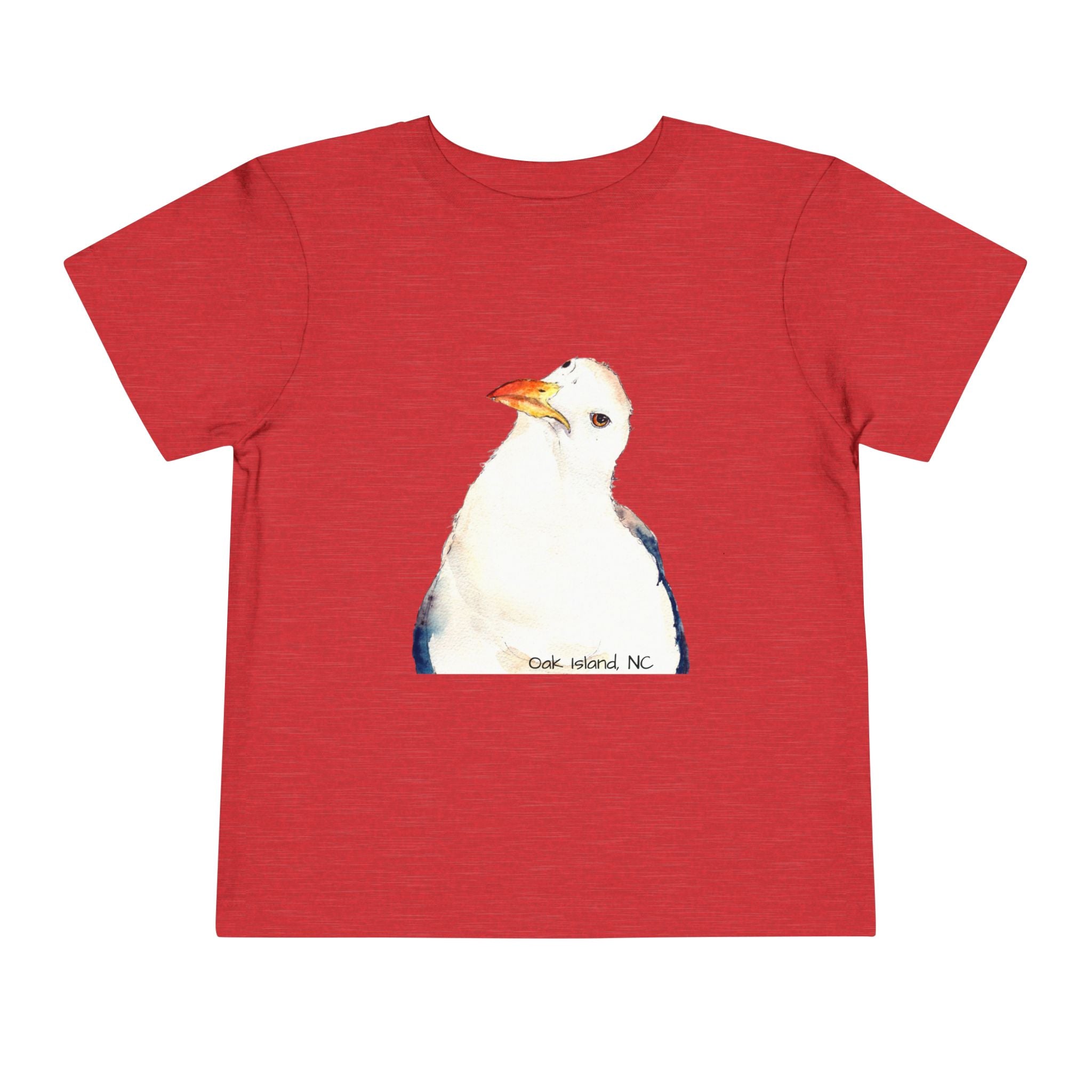 Seagull Toddler Tee — Cute Coastal Bird Graphic Shirt