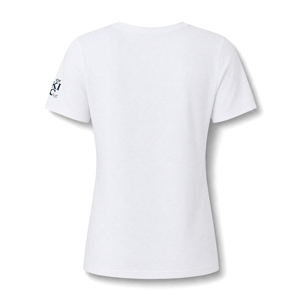 Freedom Flies V-Neck Tee – Patriotic Eagle USA Graphic