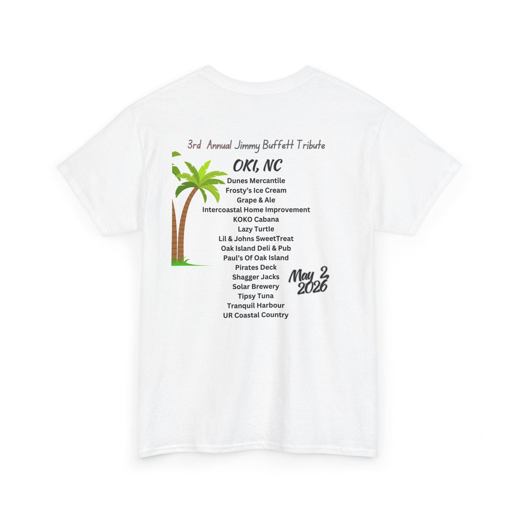 Parrot Heads Tee — Tropical Parrot Event Graphic T-Shirt
