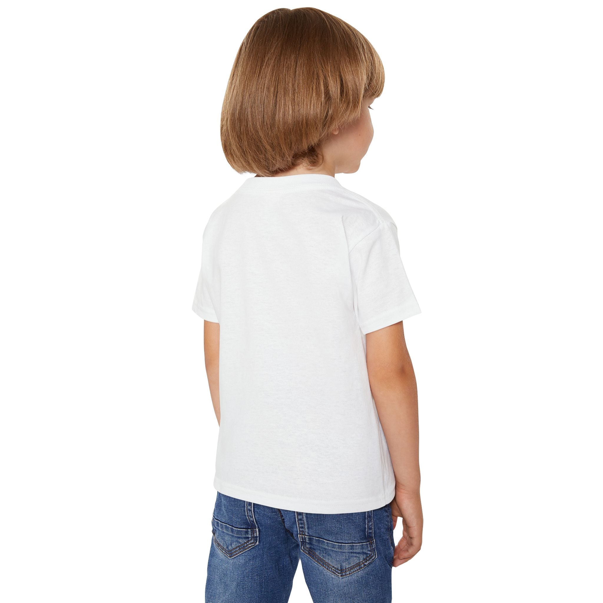 Toddler T-Shirt — "Pawsitively Awesome" Border Collie Graphic (The Lazy Turtle, OK)