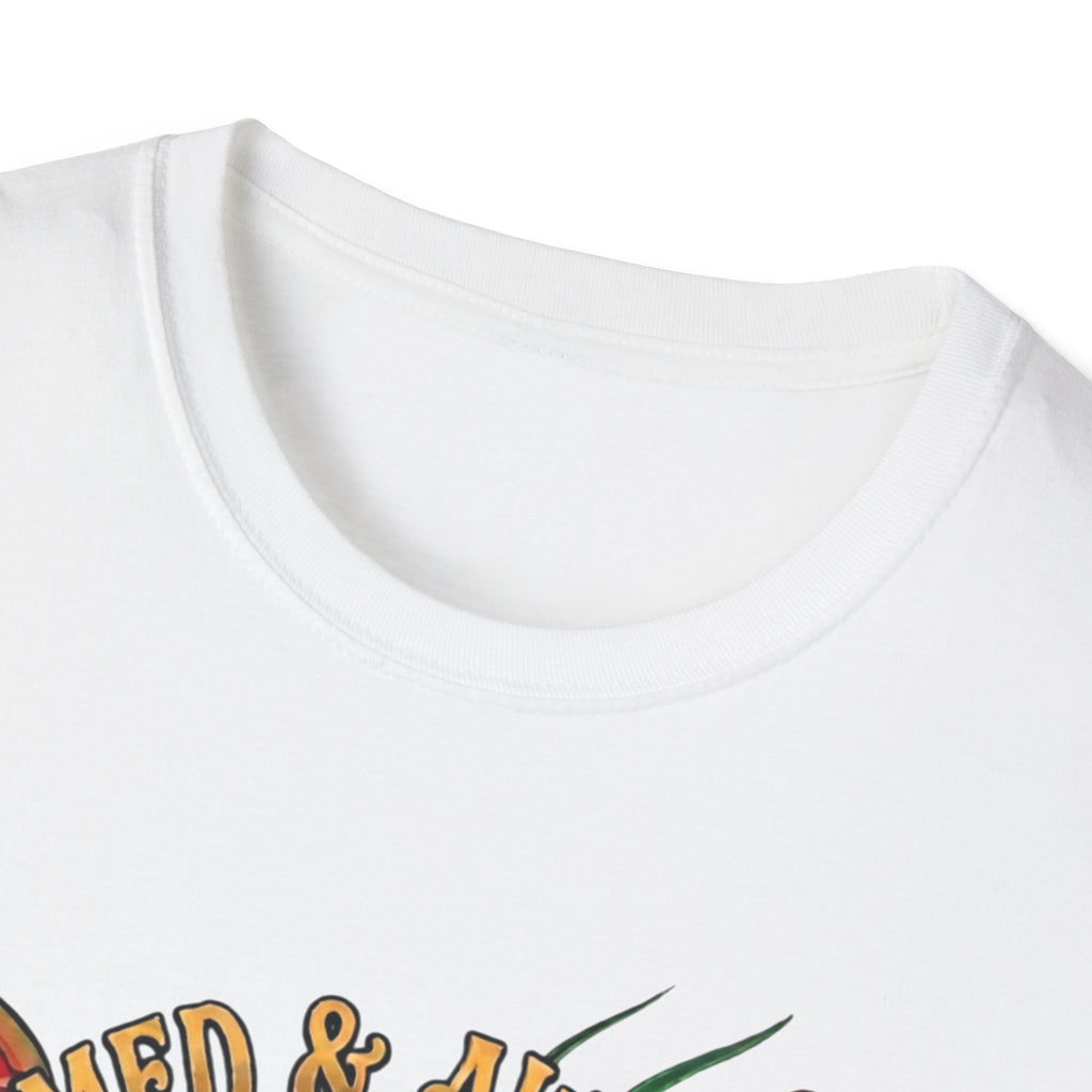 Octopus Band Tee — 'Armed and Awesome" The Last Turtle' Graphic T-Shirt